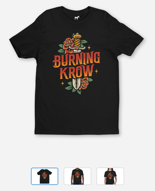 Burning Krow Traditional Dagger