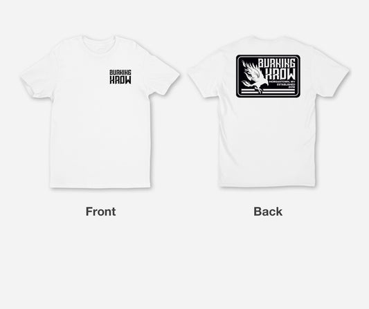 White Unisex Short Sleeve T-shirt