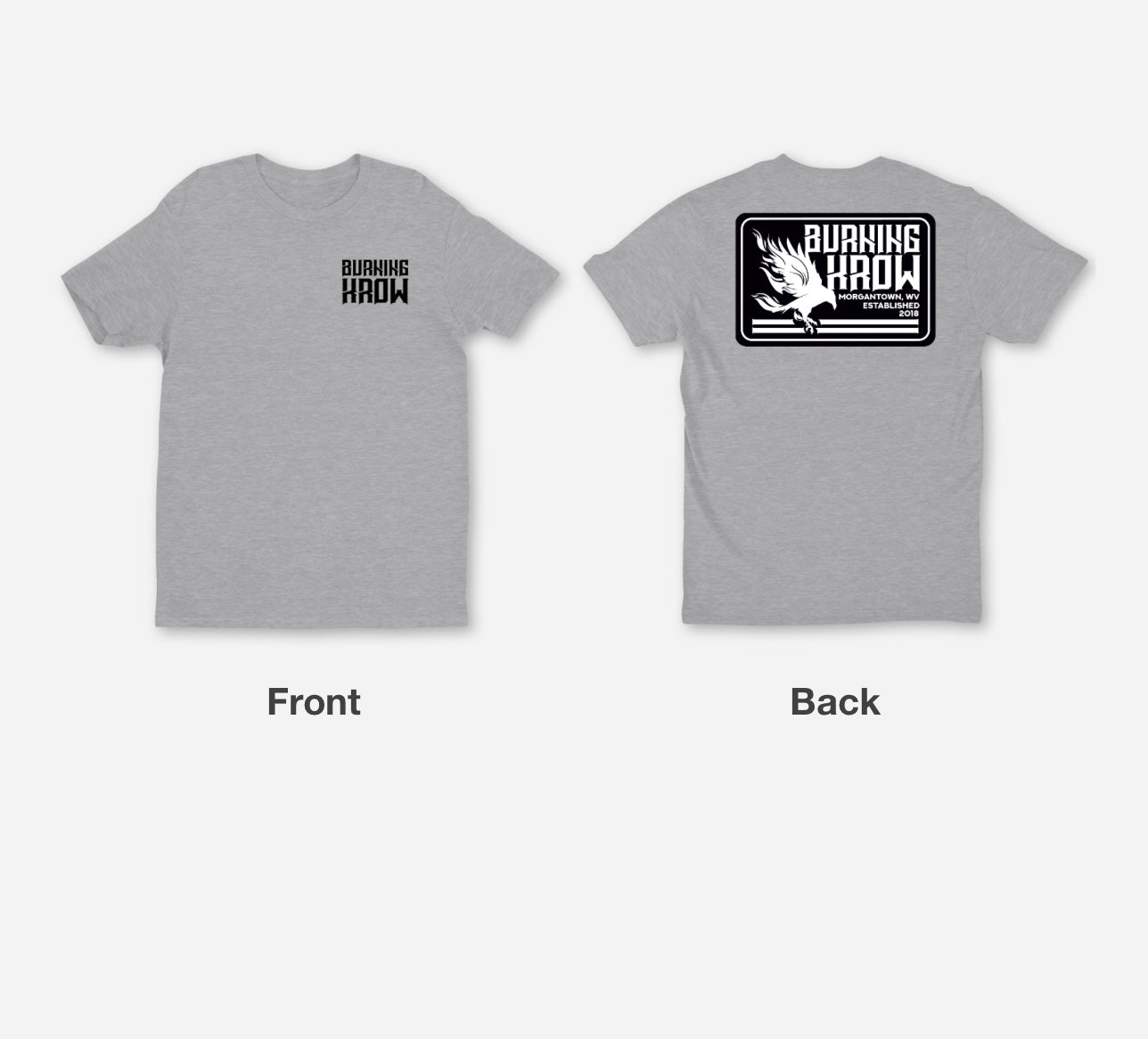 Gray Unisex Short Sleeve T-shirt