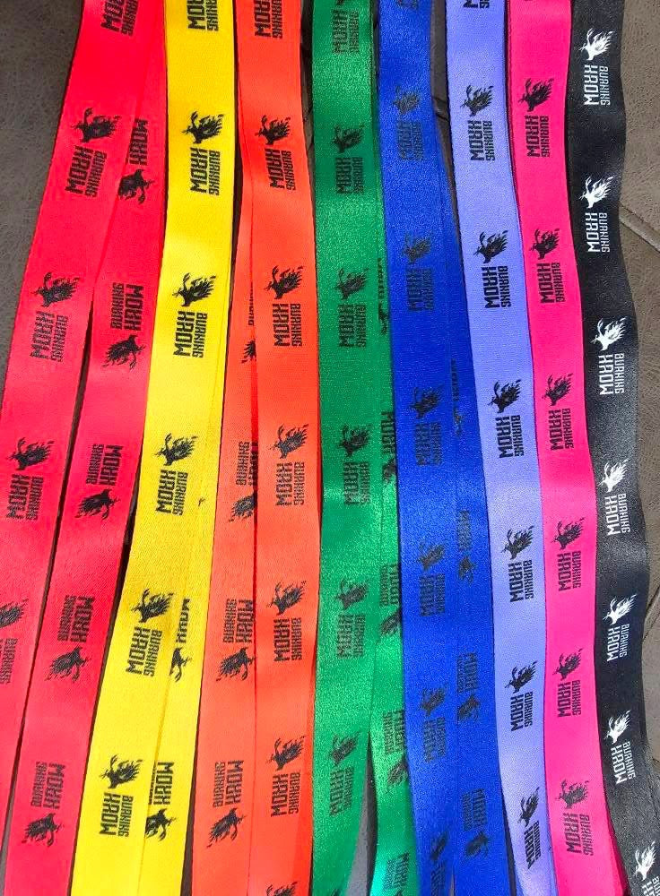 Burning Krow Lanyards